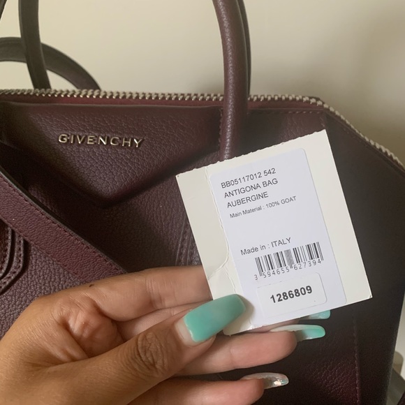 Givenchy Small Aubergine Antigona - Picture 12 of 14